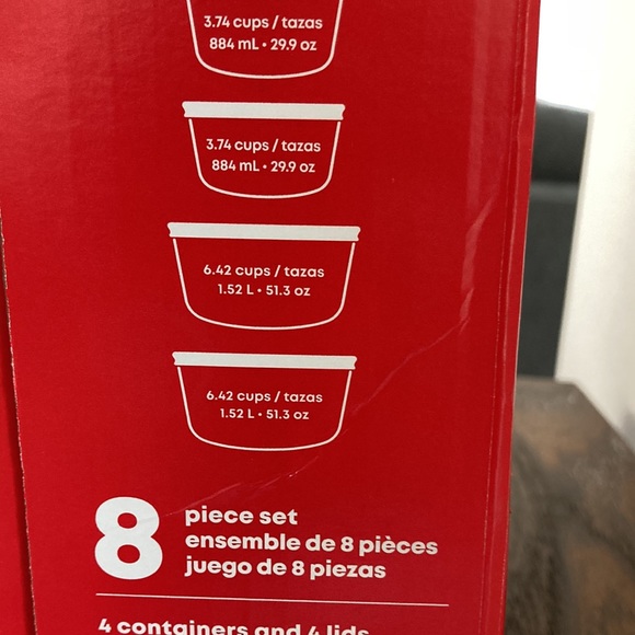 NWT Pyrex Hello Kitty Glass Food Sorage - Picture 3 of 4